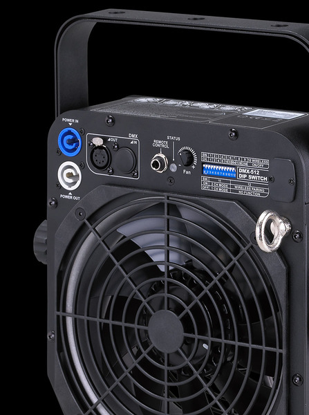 AF-3X COMPACT, LIGHTWEIGHT VIABLE SPEED DMX FAN